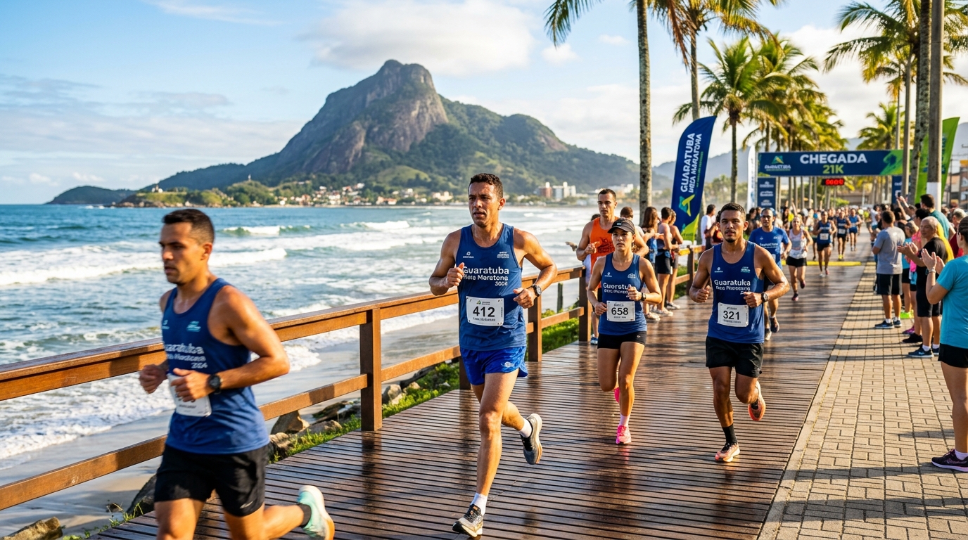 Guaratuba recebe a Meia Maratona 2026 e reforça vocação para o turismo esportivo no litoral paranaense | GUESTVIP